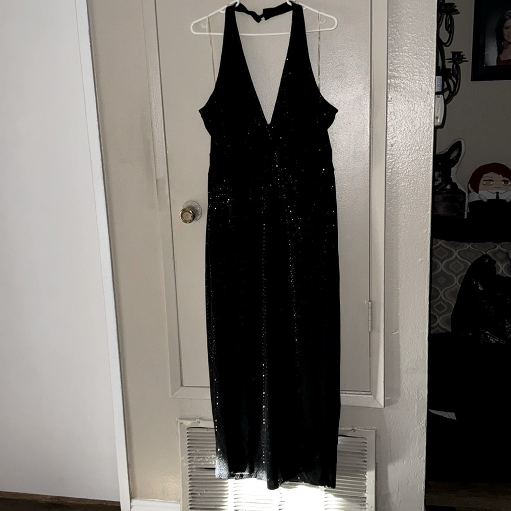 Lovely Grace Black Social Dress🌺